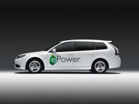 Saab 9-3 ePower na wystawie Los Angeles Auto Show 2010