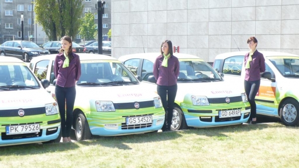 Elektryczne Fiaty Panda Grupy Energa