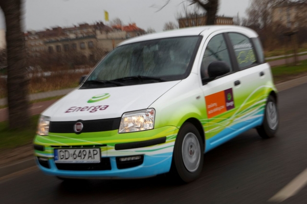 Elektryczny Fiat Panda Grupy Energa