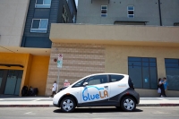 Samochody elektryczne wypożyczalni Bolloré BlueLA