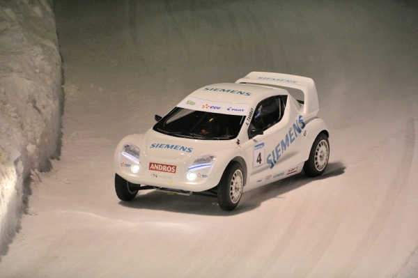 Samochód elektryczny startujący w serii Trophée Andros Electrique