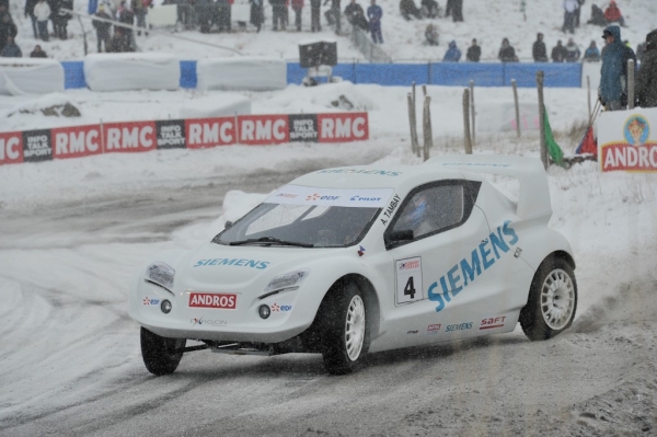 Samochód elektryczny startujący w serii Trophée Andros Electrique
