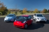 Scion iQ EV obok RAV4 EV i Priusa Plug-In Hybrid