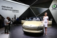 Škoda Vision E zaprezentowana także we Frankfurcie