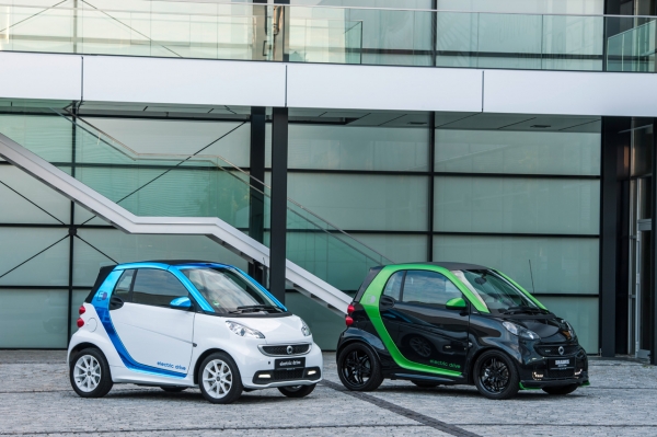 smart fortwo electric drive (trzeciej generacji) i smart Brabus electric