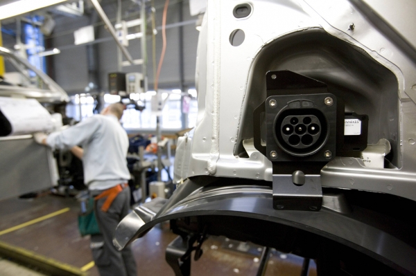 Montaż smarta fortwo electric drive (trzeciej generacji) w Hambach we Francji