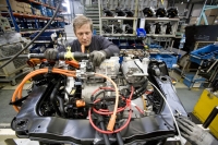 Montaż smarta fortwo electric drive (trzeciej generacji) w Hambach we Francji