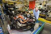 Montaż smarta fortwo electric drive (trzeciej generacji) w Hambach we Francji