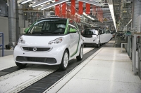 W Hambach ruszyła seryjna produkcja elektrycznych smartów