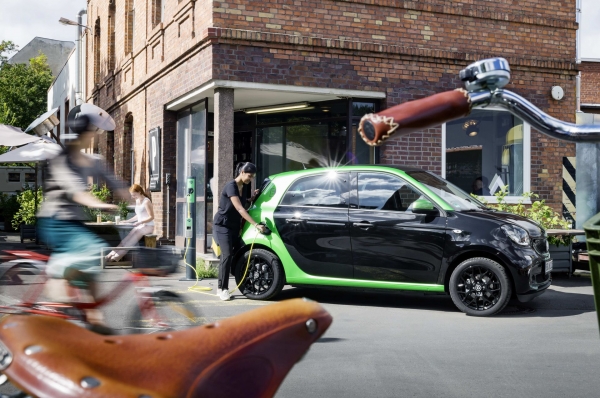 smart forfour electric drive