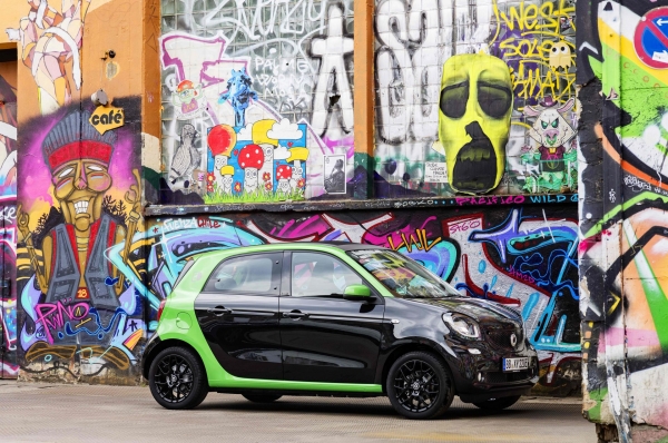 smart forfour electric drive