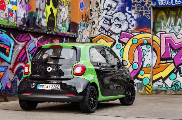 smart forfour electric drive