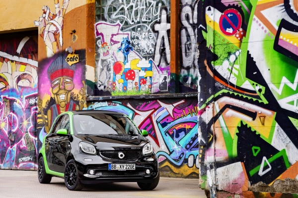 smart forfour electric drive