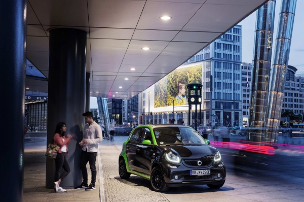 smart forfour electric drive