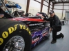 Don Garlits "Big Daddy" obok SR-37 Quest Dragster