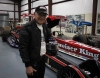 Don Garlits "Big Daddy" obok SR-37 Quest Dragster