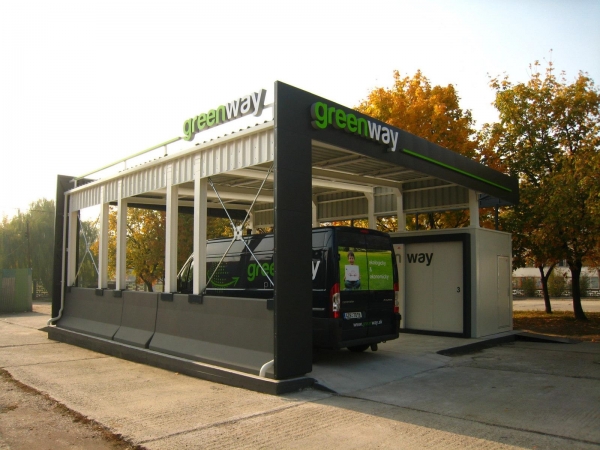 Stacja wymiany akumulatorów GreenWay