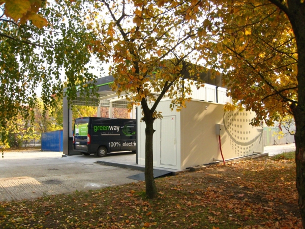 Stacja wymiany akumulatorów GreenWay
