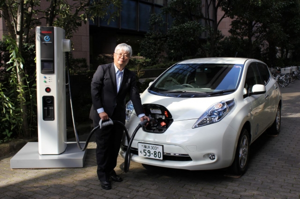 Szybka ładowarka CHAdeMO firmy Nissan
