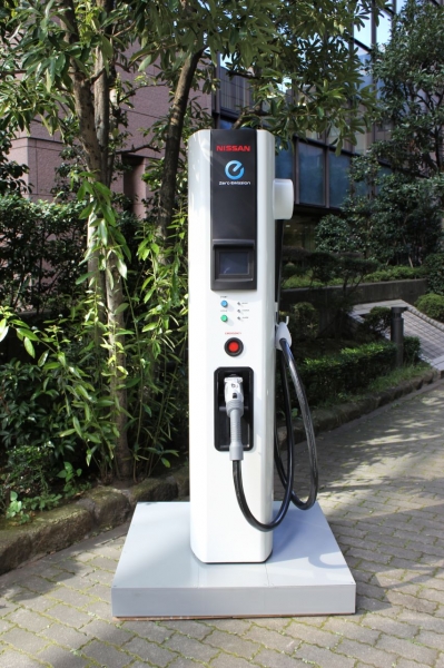Szybka ładowarka CHAdeMO firmy Nissan