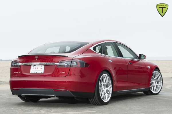 T Sportline Tesla Model S Project Rosso