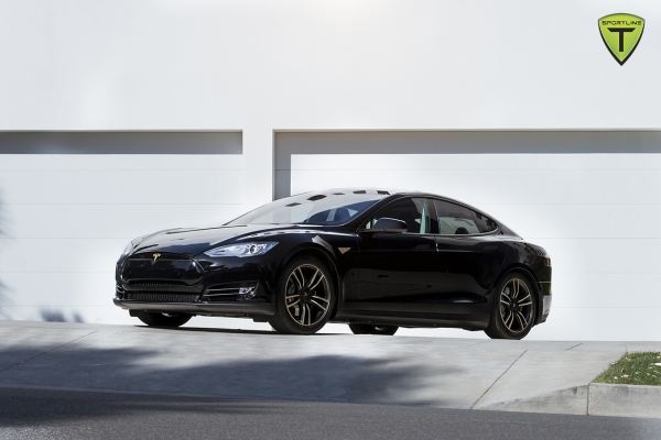 T Sportline Tesla Model S BlackGold Factory Wheel