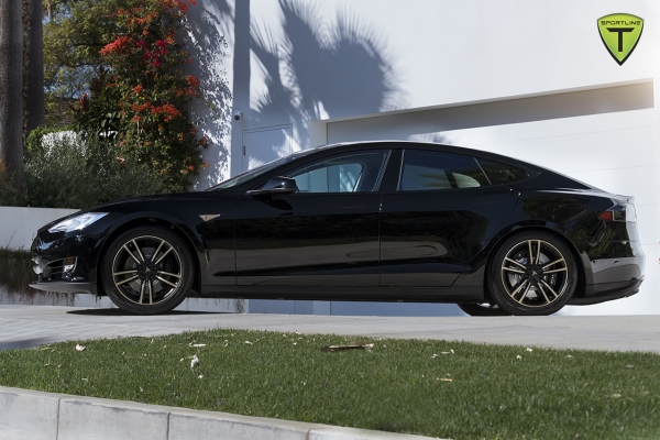 T Sportline Tesla Model S BlackGold Factory Wheel