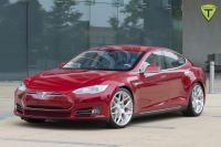 T Sportline Tesla Model S Project Rosso