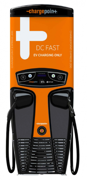 Szybka ładowarka firmy Veefil o mocy 50 kW oferowana przez ChargePoint