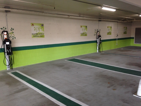 Terminale ładowania firmy ChargePoint