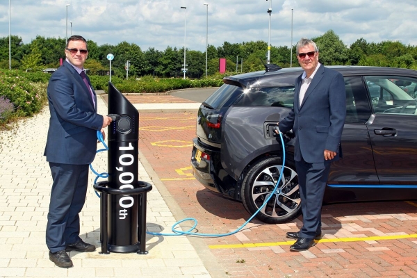 Dziesięciotysięczny terminal ładowania Chargemaster