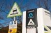 Tysięczna szybka ładowarka w Europie, wyprodukowana przez DBT (wersja z wyjściami DC CHAdeMO i AC Typ 2), działająca w sieci Ecotricity w UK