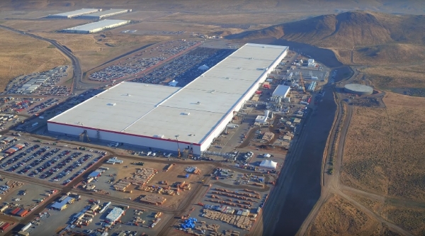 Tesla Gigafactory (sierpień 2017)