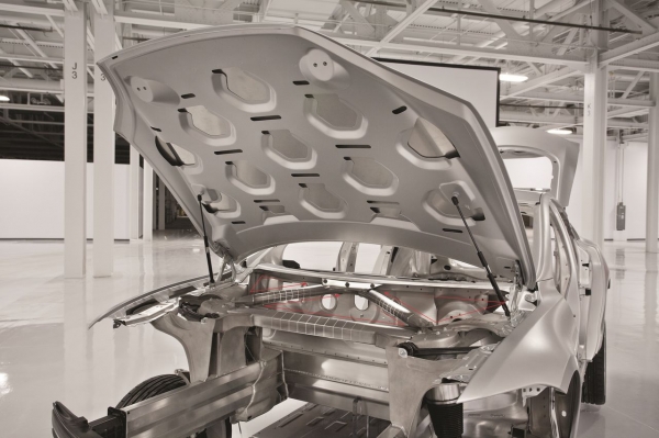 Konstrukcja nadwozia samochodu Tesla Model S