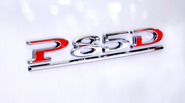 Tesla Model S P85D z trybem Ludicrous