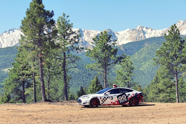 Tesla Model S P90D podczas PPIHC 2016