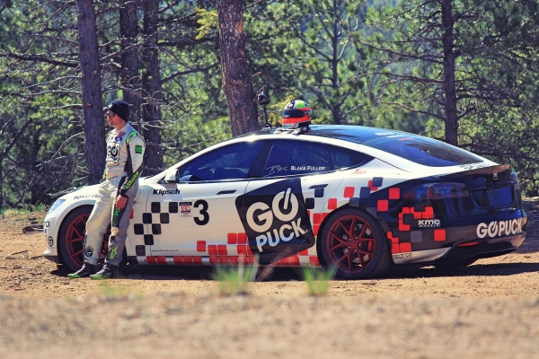Tesla Model S P90D podczas PPIHC 2016