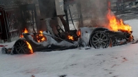 Pierwsza Tesla Model S spaliła się podczas ładowania z Superładowarki