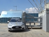 Tesla Model S podczas testu zderzeniowego NHTSA