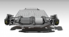 Podwozie samochodu Tesla Model S