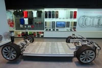 Tesla Model S - Podłoga z boku