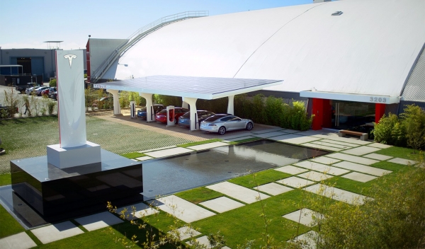 Stacja szybkiego ładowania Tesla Motors