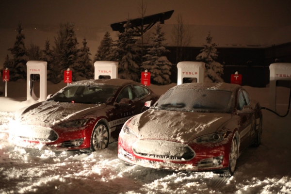Stacja szybkiego ładowania firmy Tesla Motors