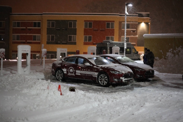 Stacja szybkiego ładowania firmy Tesla Motors