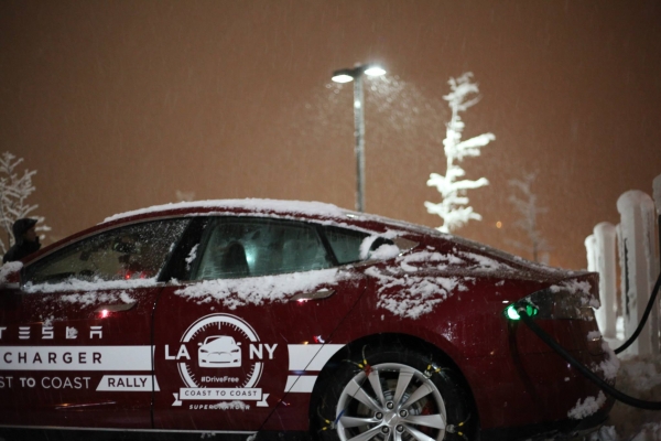 Stacja szybkiego ładowania firmy Tesla Motors
