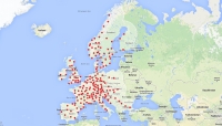 Pierwsze dwie stacje szybkiego ładowania Tesli w Polsce w 2015r.