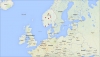sieć pierwszych 6 stacji Tesla Supercharger w Norwegii - 30 sierpień 2013r.