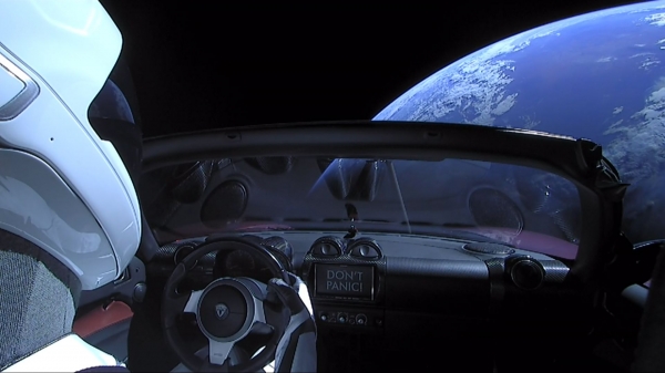 Tesla Roadster wysłany 6 lutego 2018r. w kosmos rakietą Falcon Heavy