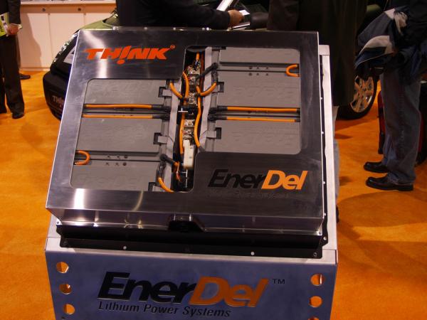 pakiet akumulatorów EnerDel dla Think City