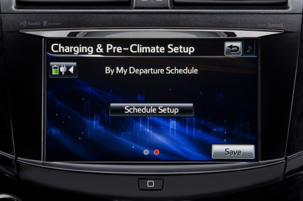 Toyota RAV4 EV 2012 - komputer pokładowy